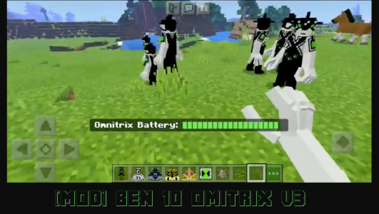اسکرین شات 1 برنامه Mod Ben Alien MCPE V3 - Addon Skins 2021