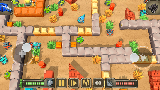 اسکرین شات 6 بازی Awesome Tanks