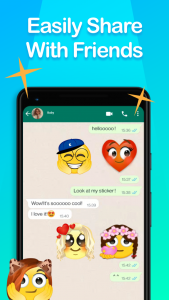 اسکرین شات 6 برنامه Emoji Maker- Personal Animated
