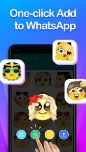 اسکرین شات 5 برنامه Emoji Maker- Personal Animated