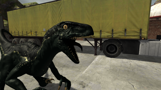 اسکرین شات 1 بازی Dino Fear