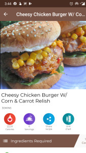 اسکرین شات 8 برنامه Burger and Pizza Recipes