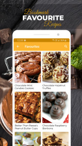 اسکرین شات 3 برنامه Chocolate Recipes:Cake Recipes