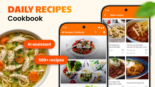 اسکرین شات 7 برنامه Daily Recipes Cookbook App