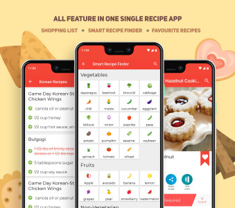 اسکرین شات 3 برنامه Cookies and Brownies Recipes