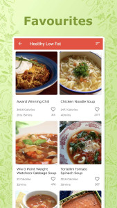 اسکرین شات 4 برنامه Healthy Recipes Cookbook App