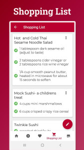 اسکرین شات 5 برنامه Japanese Recipes: Cookbook App