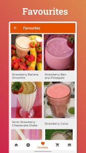 اسکرین شات 4 برنامه Fruit Juice Recipes: Juicing