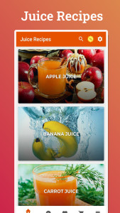 اسکرین شات 1 برنامه Fruit Juice Recipes: Juicing