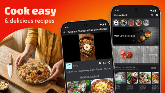 اسکرین شات 8 برنامه Kitchen Book Recipes