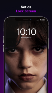 اسکرین شات 6 برنامه Wednesday Addams Wallpapers HD