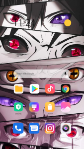 اسکرین شات 3 برنامه Sharingan Wallpaper live