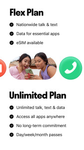 اسکرین شات 6 برنامه TextNow: Call + Text Unlimited
