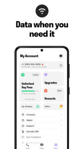 اسکرین شات 4 برنامه TextNow: Call + Text Unlimited