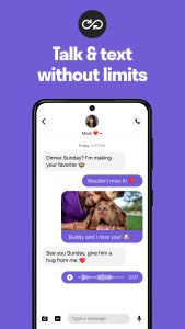 اسکرین شات 4 برنامه TextNow: Call + Text Unlimited