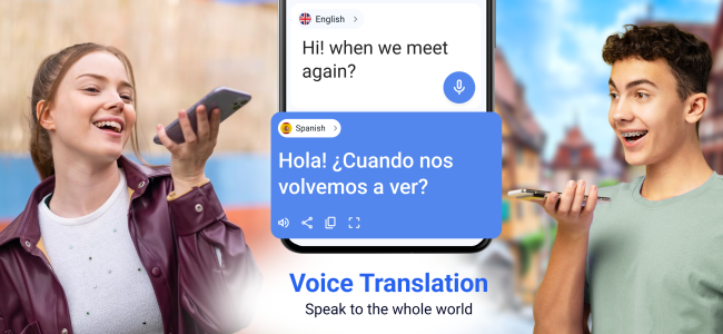 اسکرین شات 5 برنامه Translator for All Languages