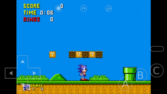 اسکرین شات 3 بازی سگا 130 : سونیک مود