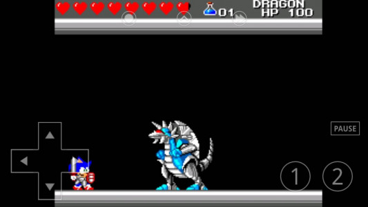 اسکرین شات 14 بازی سگا مستر : 100 بازی مود