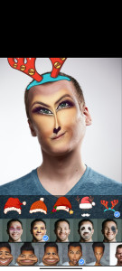اسکرین شات 6 برنامه FaceWarpCamera:Face Changer