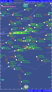 اسکرین شات 2 برنامه ADSB Flight Tracker