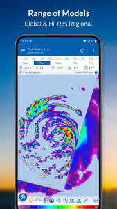 اسکرین شات 3 برنامه Flowx: Weather Map Forecast