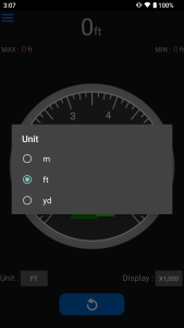 اسکرین شات 1 برنامه Altimeter