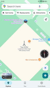 اسکرین شات 2 برنامه Compass & GPS