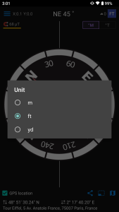 اسکرین شات 3 برنامه Compass & GPS