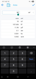 اسکرین شات 2 برنامه Unit Converter