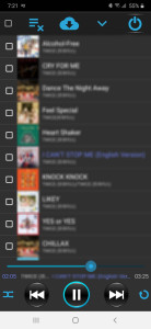 اسکرین شات 7 برنامه Music Player: Folder Music+