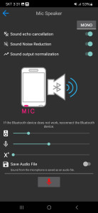 اسکرین شات 6 برنامه Mic Speaker