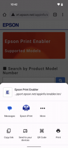اسکرین شات 3 برنامه Epson Print Enabler