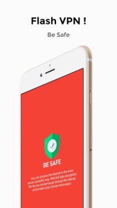 اسکرین شات 1 برنامه Flash VPN - Best Free Unlimited VPN Proxy Unblock