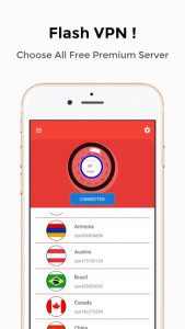 اسکرین شات 7 برنامه Flash VPN - Best Free Unlimited VPN Proxy Unblock