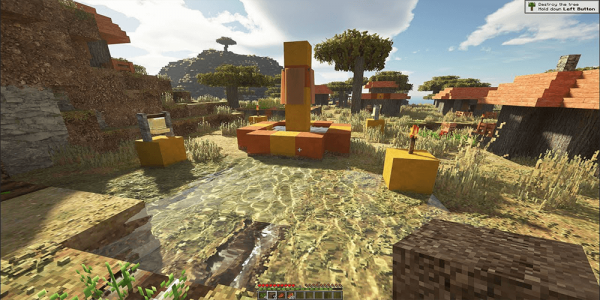 اسکرین شات 1 برنامه Realistic shader Mod for Mcpe