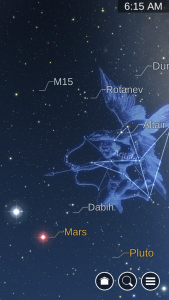 اسکرین شات 2 برنامه Star Chart