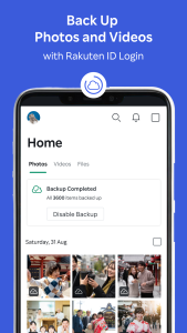 اسکرین شات 1 برنامه Rakuten Drive (Transfer&Cloud)