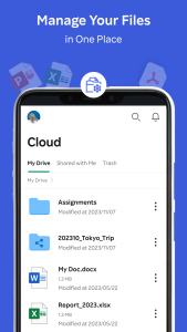 اسکرین شات 4 برنامه Rakuten Drive (Transfer&Cloud)