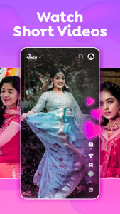 اسکرین شات 5 برنامه Josh Lite : Live Calls & Chat