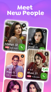 اسکرین شات 2 برنامه Josh - Live Calls & Chat