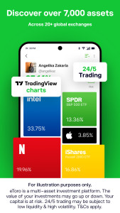اسکرین شات 2 برنامه eToro: Trade. Invest. Connect.