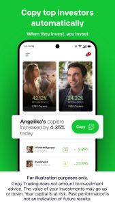 اسکرین شات 5 برنامه eToro: Trade. Invest. Connect.