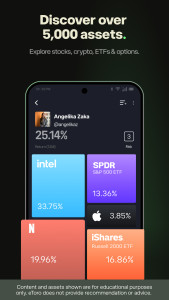 اسکرین شات 2 برنامه eToro: Trade. Invest. Connect.