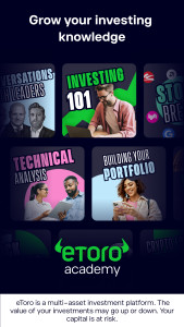 اسکرین شات 6 برنامه eToro: Trade. Invest. Connect.