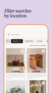 اسکرین شات 4 برنامه Etsy: Shop Home, Style & More