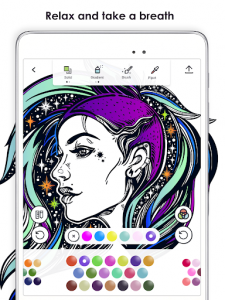 اسکرین شات 7 برنامه MyColorful – Coloring Book for Adults