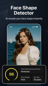 اسکرین شات 2 برنامه AI Attractiveness Test-Facewow
