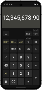 اسکرین شات 2 برنامه Simple Calculator - SimpleCalc