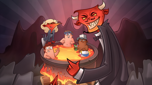 اسکرین شات 7 بازی Idle Evil Clicker: Hell Tap