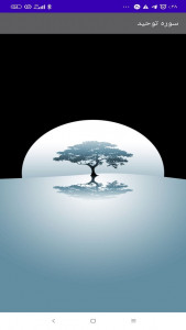 اسکرین شات 1 برنامه سوره توحید